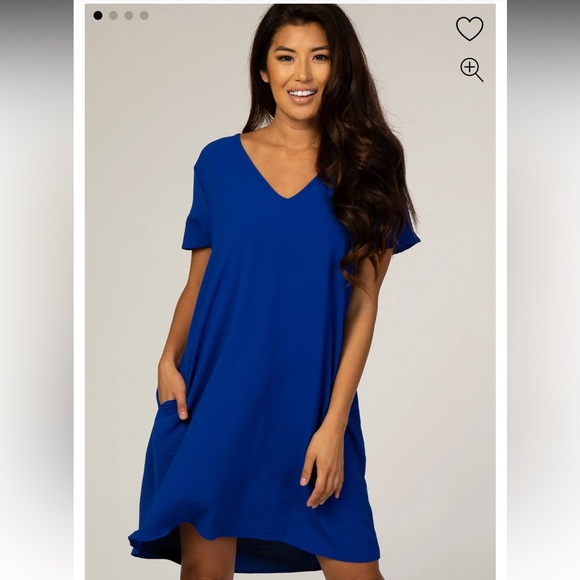 Pinkblush Dresses & Skirts - Pinkblush Royal Blush short sleeve dress w/ pockets, Small